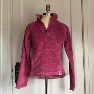 North Face XS Pink Fleece Pullover
